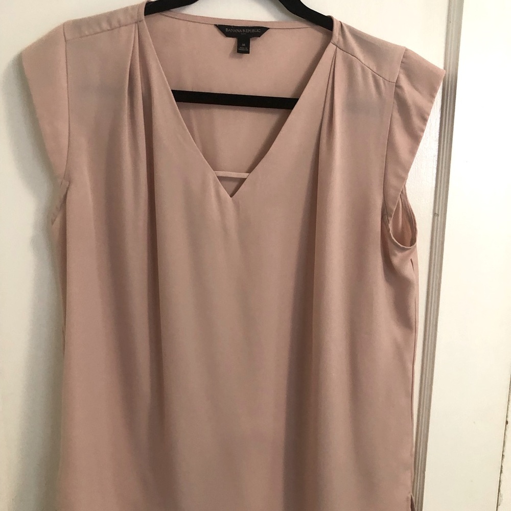 Banana Republic Dusty Pink Blouse